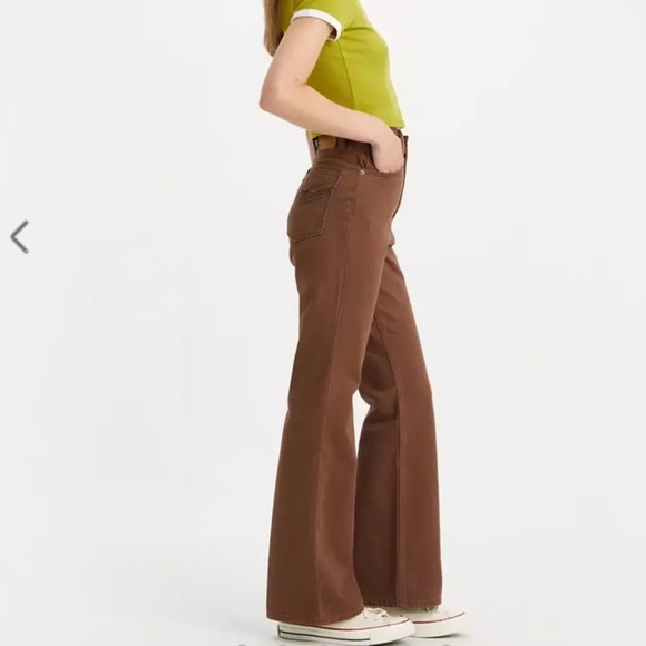 Levi's Premium 70'S MOVIN’ ON HIGH RISE FLARE JEANS Women’s 27 - Picture 1 of 11